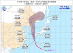 西南华南等地多降雨 台风“海神”先后影响我国东部海域及东北地区